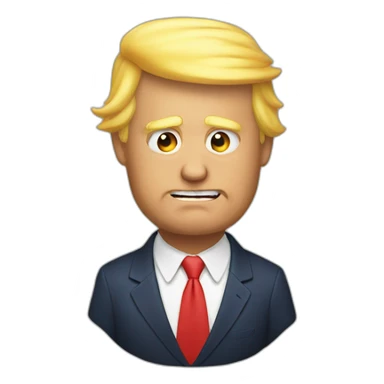 trump who farts sticker