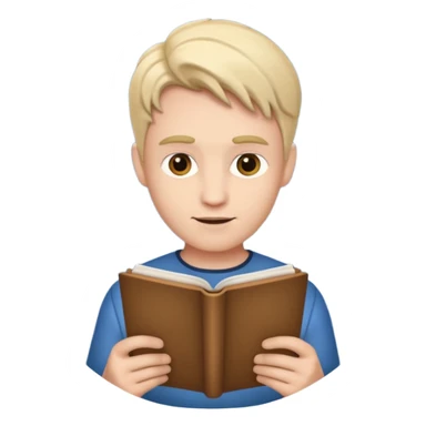 actor with script sticker