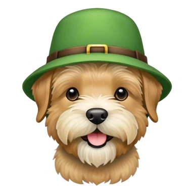 wheaten terrier st patrick’s day sticker