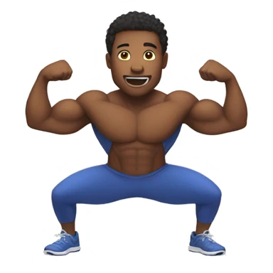 warm up work out  sticker