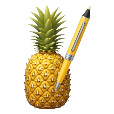 PineappleApplePen sticker
