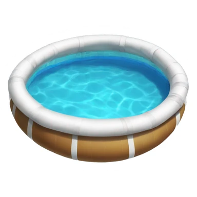 Piscine gonflable  sticker