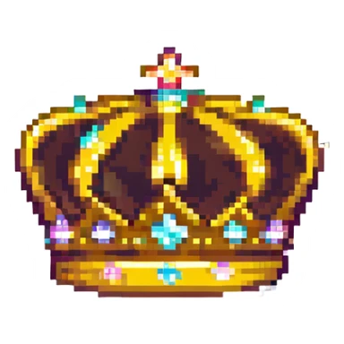 Add gold details to the crown sticker