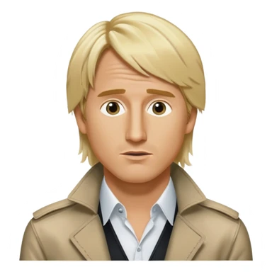 owen wilson as hansel in zoolander sticker