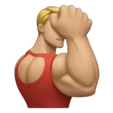 biceps curl sticker