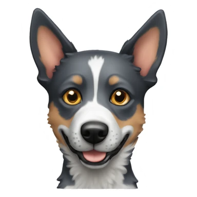 Blue heeler catle dog  sticker
