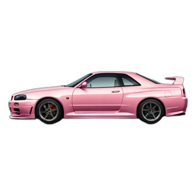 Skyline r34 sticker