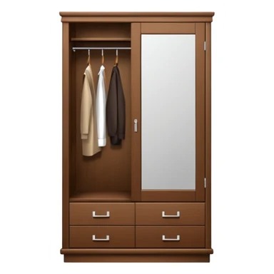 wardrobe modern closed mirror door sticker