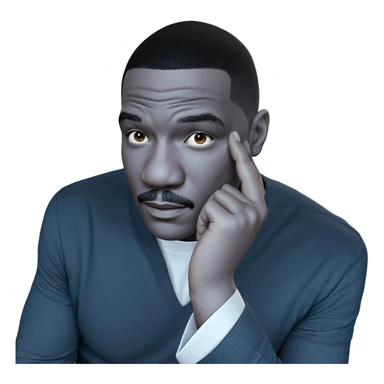 realistic portrait of a man sticker