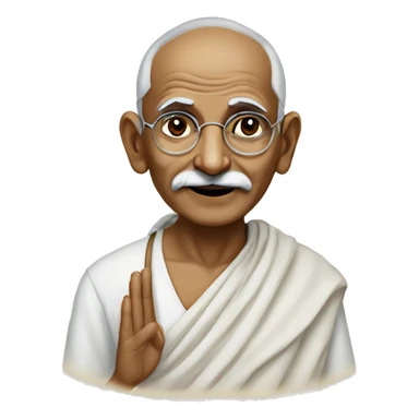 Gandhi ji sticker