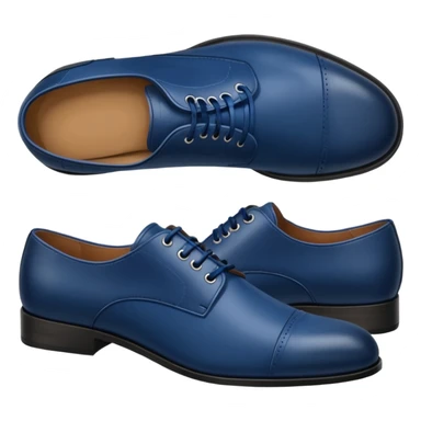 dark blue men's shoes sticker