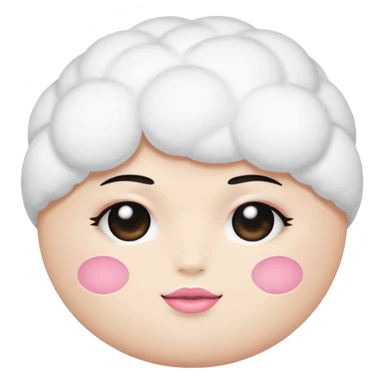 Makeup Powder Puff sticker