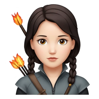 Katniss everdeen  sticker