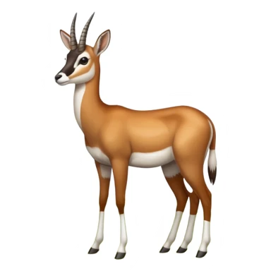 a south african springbok sticker