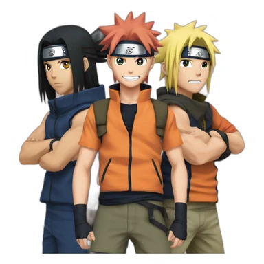 naruto team 79 sticker
