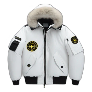 SUPREME x STONE ISLAND COLLABORATION, JACKET sticker