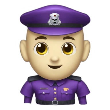 Gestapo tinky winky nice sticker