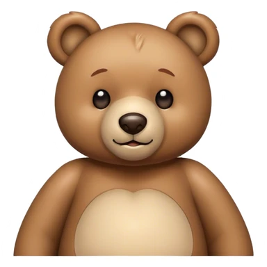 Oso de peluche masculino sticker