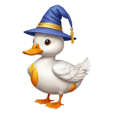 Duck in wizard hat





 sticker
