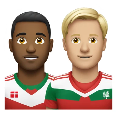 Denmark vs Bangladesh sticker