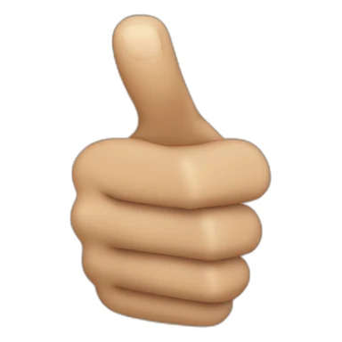 pointing finger on the camera sticker