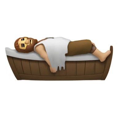Viking dying  sticker
