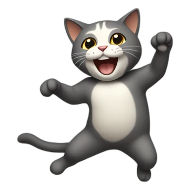 Gato bailando sticker