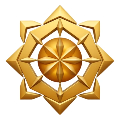 The Geo Element’s Insignia Logo symbol  sticker