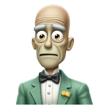 handsome squidward sticker
