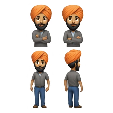 Sikh Software Developer sticker