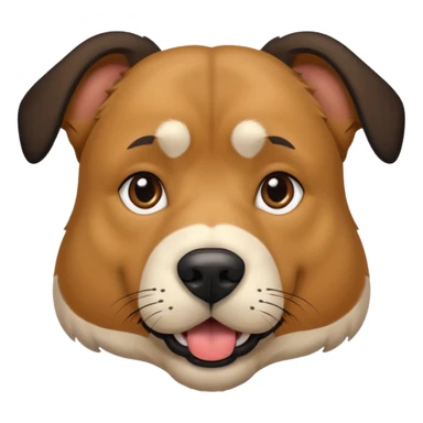 a big dox mix with regular dog and german shepard sticker