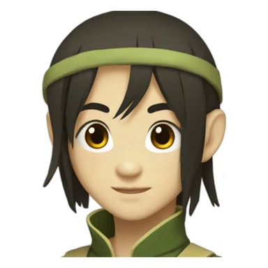toph from avatar the last airbender sticker