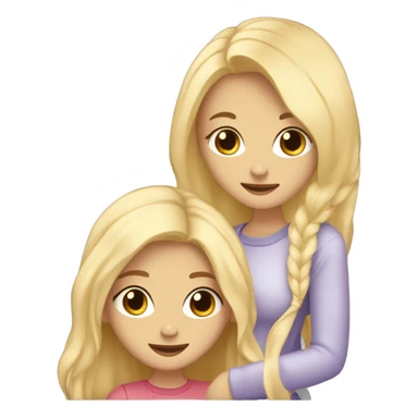 Lesbian couple, both girls very pretty one blonde other dar haired sticker