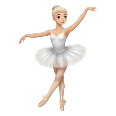 classic ballet dancer sticker