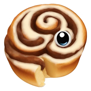 Cinnamon roll sticker
