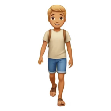 walk IN THE GARDEN on a path sticker