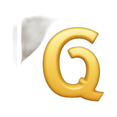letter q sticker