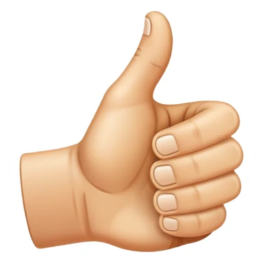 Thumb up
 sticker