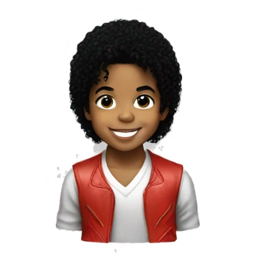 Michael jackson as a child sticker