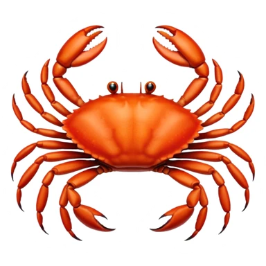 Crab Regrowing sticker