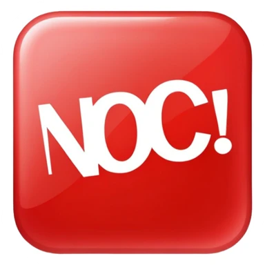 NO CAP text in a red square sticker