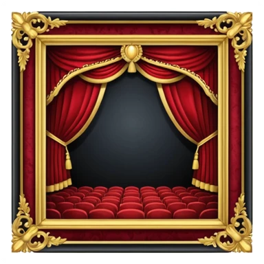Theater sticker