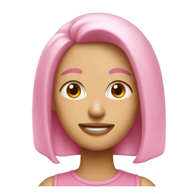 Pink vanilla  sticker