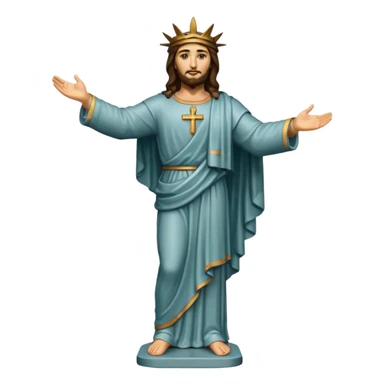 Cristo de la concordia sticker