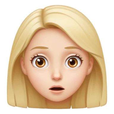 Girl amazed at what she’s seeing sticker