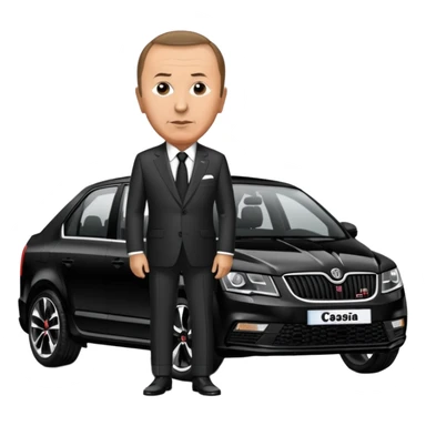 Recep Tayyip Erdoğan Skoda Octavia rs kullanıyor sticker