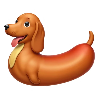 A Weiner without a bun sticker