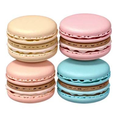 Three Macarons  sticker