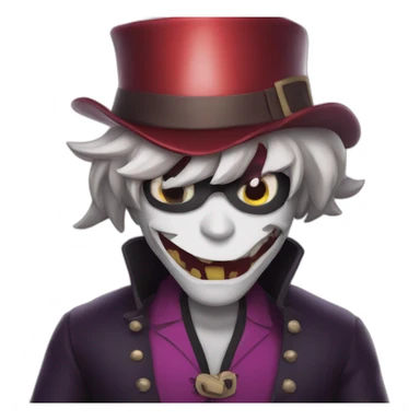 Alastor hazbin hotel sticker