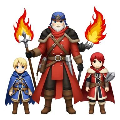 The Hateful Eight fire emblem sticker